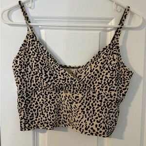 Cheetah print tank